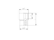 1119 Altı Köşe Lokma Anahtar 3/4'' 32 mm