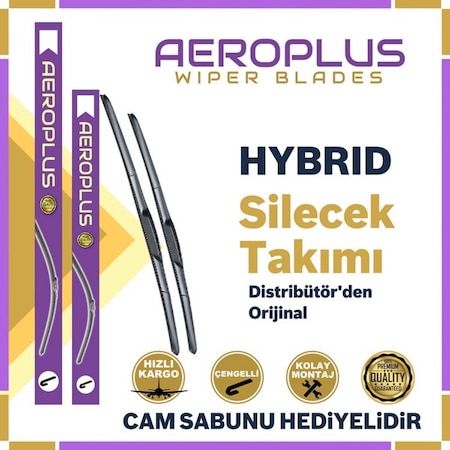 Aeroplus Nissan Note Hybrid Silecek Takımı 2006-2014