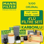 Opel Astra H 1.3 Cdti Mann-Filter Filtre Bakım Seti 2005-2013 4K 553117669