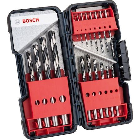 Bosch HSS PointTeQ 18 Parça Toughbox Metal Delme Set - 2608577350