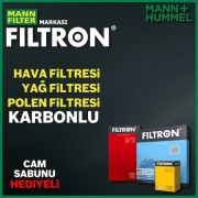 Toyota Corolla 1.4 D4D Mann Filtron Filtre Bakım Seti 2007-2018 (495301161)