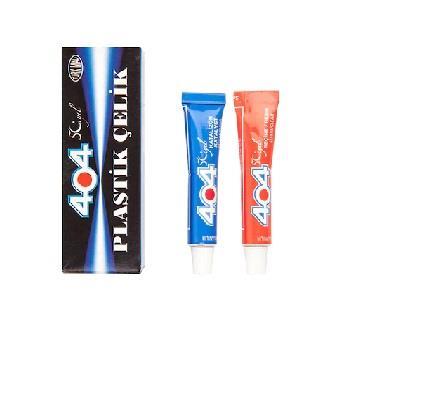 404 Epoksi Çelik Yapıştırıcı Şeffaf