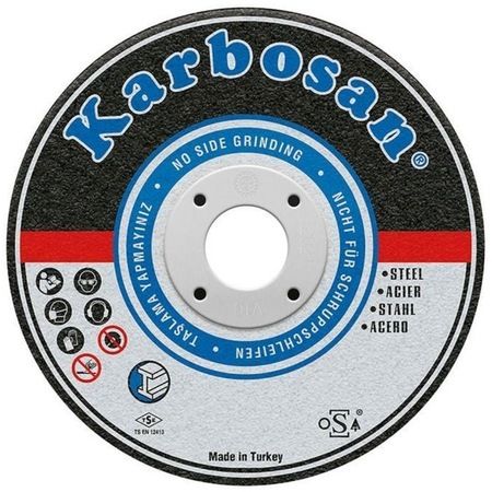 Karbosan Metal Kesme Sabit Tezgah Diski 350 x 2.8 x 25.4