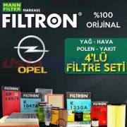 Opel Corsa D 1.3 Cdtı Mann Filtron Filtre Bakım Seti 2011-2015 (495301297)