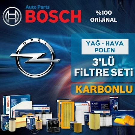 Opel Astra J 1.6 Bosch Filtre Bakım Seti 2010-2016