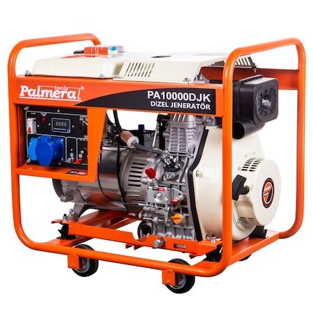 Palmera PA10000DJK5 EUR5 Marşlı 9.3 kVA Monofaze Dizel Jeneratör