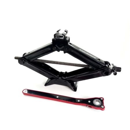 Mekanik Makaslı Kriko 1.5 Ton Cırcır  Kollu