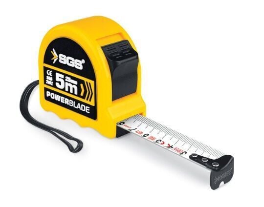 ŞERİT METRE 10 MT X 25 (ÇİFT STOP)