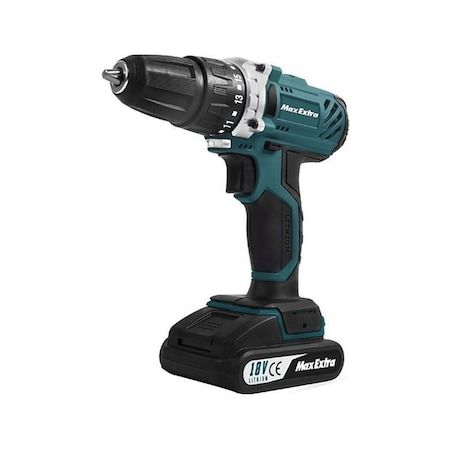 MaxExtra MXP1960D 18V 1.5Ah Li-ion Çift Akülü Darbeli Matkap Vidalama