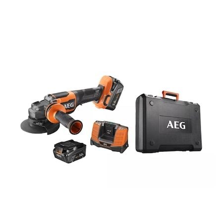 Aeg BEWS 18-125BLPX2-502C 5.0Ah Çift Akülü Kömürsüz Taşlama - T4935480858