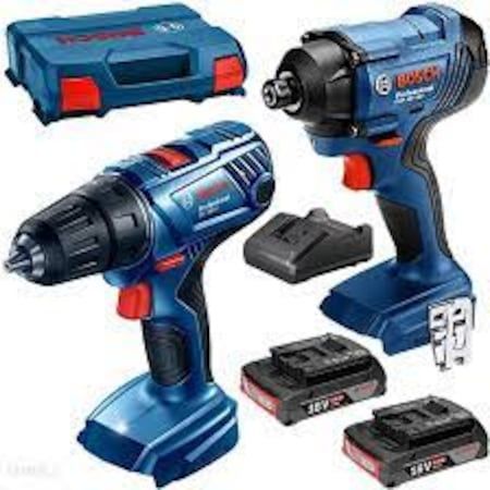 Bosch GSR 180 -LI + GDR 18V-160 18V 2 2.0Ah Akülü Set