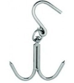 Kasap Et Kancası Kurban Asma Kancası Dönerli Çift Taraflı 10mm