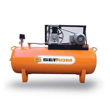 Setkom Pistonlu Kompresör 4 Hp 380v 300lt 12 Bar - Set 40/300-4
