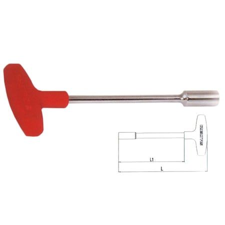 İzeltaş T Kol Lokma Uçlu Tornavida 10 MM