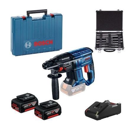 Bosch Professional GBH 180-LI Kırıcı Delici 11 parça SDS seti - 0615990M33