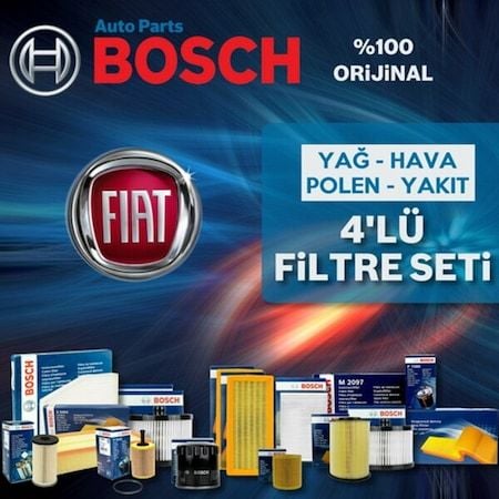 Fiat Marea 1.6 Bosch Filtre Bakım Seti 1997-2003 (495584518)