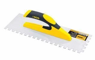 SGS Seramik Malası 10X10 Diş 30cm Profesyonel Tip Kauçuk Saplı SGS 3607